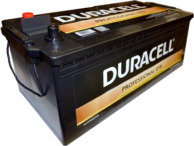 Автомобильный аккумулятор Duracell 240Аh Professional EFB (+/-) EN1200 (DP 240 EFB) (СТ-00135000)