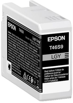 Картридж з чорнилом Epson T46S9 UltraChrome Pro 25 мл Light-Gray (8715946681009)