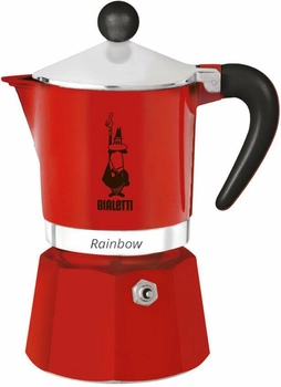 Gejzer do kawy Bialetti Rainbow Red 60 ml (8006363018463)