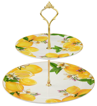 Блюдо двоярусне Limited Edition Lemon (19-558)