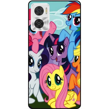 Чехол силиконовый бампер Candy для Motorola Moto E22i с рисунком Мой маленький пони my little pony