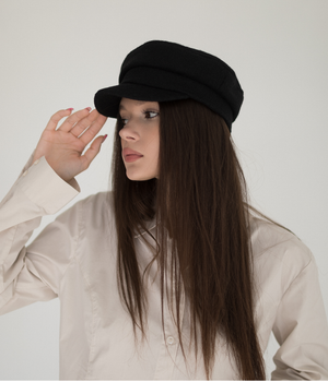 Кепі жіноча D.Hats чорного кольору