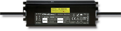 Qoltec Zasilacz impulsowy LED IP67 60W 12V 5A Wodoodporny Czarny (50946) (5901878509464)