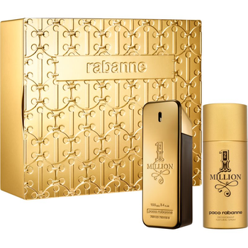 Zestaw męski Paco Rabanne 1 Million woda toaletowa 100 ml + dezodorant 150 ml (3349668623785)