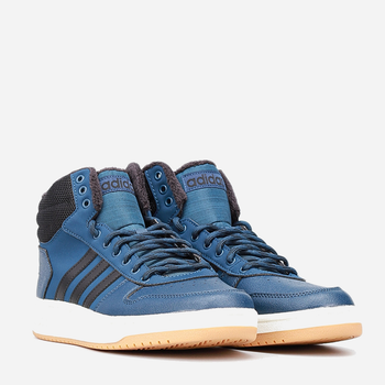 Чоловічі снікери adidas Hoops 2.0 Mid GZ7939 40.5 (7UK) 25.5 см Сині (4064047615401)