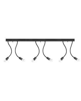 Люстра Nowodvorski 9765 Flex E27 6x60W IP20 Bl цвет черный
