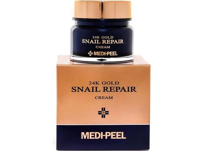 Крем для лица с коллоидным золотом и муцином улитки Medi-Peel 24K Gold Snail Repair Cream 50 ml