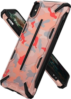 Etui plecki Ringke Dual X do Apple iPhone X/Xs Pink (8809628567603)