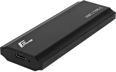 Зовнішня кишеня Frime для M.2 Sata та NVMe PCIe Metal USB 3.2 (TYPE-C) up to 10Gb/s Black (FHE300.M2UC)