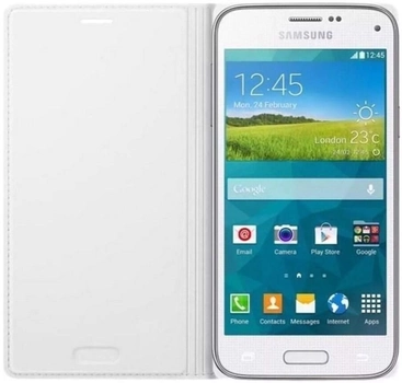 Etui z klapką Rock Flip Elegant do Samsung Galaxy S5 mini White (6950290666629)