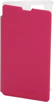 Etui z klapką Roxfit Side Flip Book do Sony Xperia Z1 Compact Pink (799439058071)