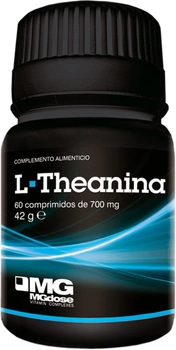 Дієтична добавка Mgdose L-Theanina Complex 700 мг 60 таблеток (8422947597092)