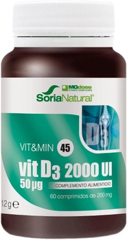 Suplement diety Mgdose Vit D3 2000ui 60 tabletek (8422947595456)