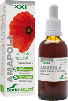 Екстракт Soria Natural Extracto Amapola S XXl 50 мл (8422947044701)