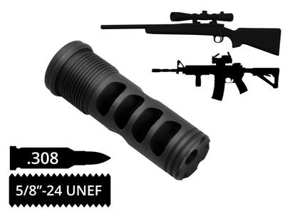 ДГК AFTactical M242 калібр .308 різьблення 5/8"-24 UNEF