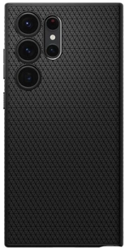 Etui plecki Spigen Liquid Air do Samsung Galaxy S23 Ultra Matte Black (8809896740210)