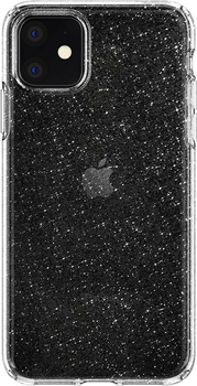Панель Spigen Liquid Crystal Glitter для Apple iPhone 11 Прозорий (8809671010262)
