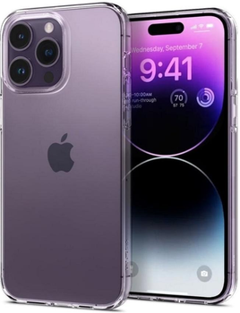 Etui plecki Spigen Liquid Crystal do Apple iPhone 14 Pro Max Crystal Clear (8809811863406)