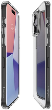 Etui plecki Spigen Liquid Crystal do Apple iPhone 15 Pro Crystal Clear (8809896750301)