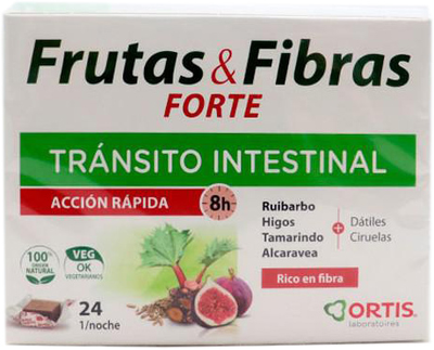 Suplement diety Ortis Fruit y Strong Fibers 24 kostki (5411386890768)