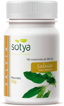 Suplement diety Sotya Salvia 100 tabletek (8427483005605)