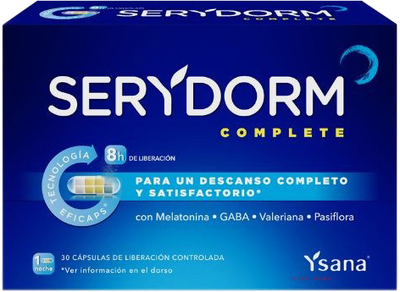 Дієтична добавка Ysana Serydorm Complete 30 капсул (8436542624787)