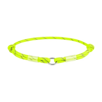 Шнурок для адресника WAUDOG Smart ID М 42-76 см желтый (60398)