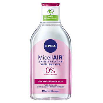 Woda micelarna Nivea Micellar Water Dry Skin 400 ml (4005900351258)