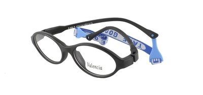 Оправа для окулярів дитяча Valencia 309 ч гнучка, м'який завушник, шнурок