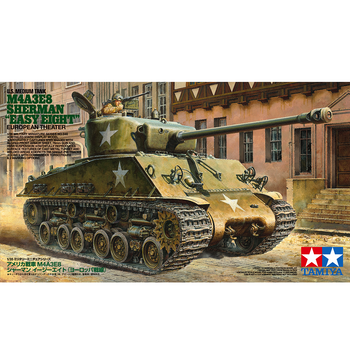 Model do sklejania Tamiya U.S. Medium Tank M4A3E8 Sherman Easy Eight (4950344353460)