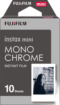 Фотопапір Fujifilm Instax Mini MONOCHROME Instant Film 46х62 мм 10 шт (4547410337556)