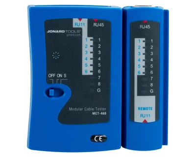 Тестер витой пары RJ45 RJ12 RJ11 Jonard Tools MCT-468