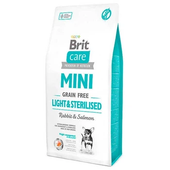 Brit Care GF Mini Light and Sterilised для контроля веса у стерилизованных собак - 7 кг 170787/1081