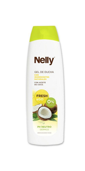 Гель для душу Nelly Fresh & Go Coconut 600 мл (8411322239184)