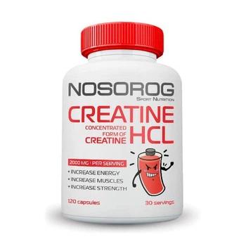 Креатин NOSOROG Creatine HCL (120 капсул)