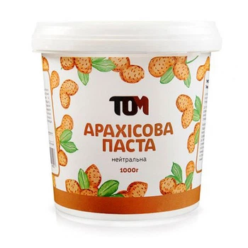 Арахисовая паста ТОМ 1000 грамм Классическая