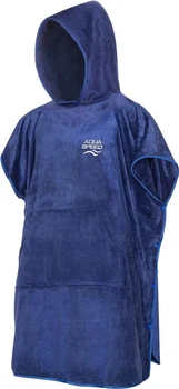Детское полотенце-пончо для мальчика Aqua Speed Poncho 3843 288-10 Уни M 85x200 см Синий (5908217638434)