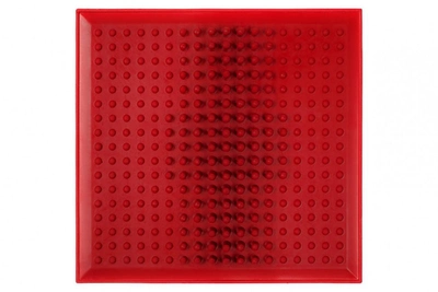 Коврик резиновый WAVE от плоскостопия MS-1209-10 (Красный)