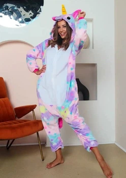 Пижама кигуруми Kigurumi Звездный Единорог размер L 165-175 см (1002)