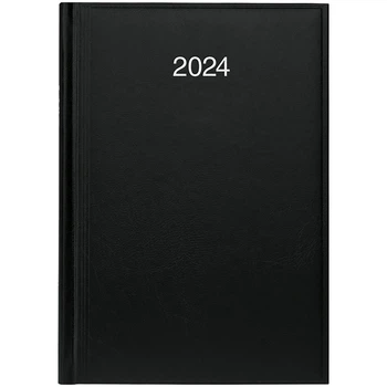 Ежедневник 2024 Brunnen A5 Miradur 73-795 60 - Черный