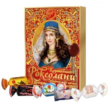 Maria шоколадные конфеты в подарочной упаковке Драгоценности Роксоланы 350 г