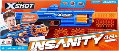 Быстрострельный бластер Zuru X-SHOT Insanity-Berzerko 8 Shot 48