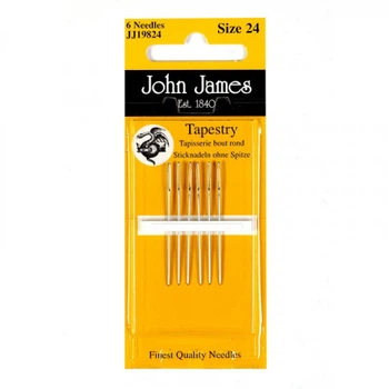 Набір гобеленових голок John James Tapestry/Cross Stitch №24/26 (JJ19846)