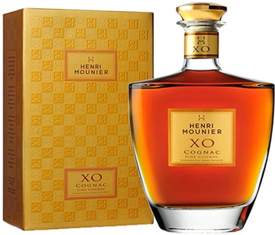 Коньяк Henri Mounier XO Carafe 0.7 л 40% в подарочной упаковке (3259680215731)