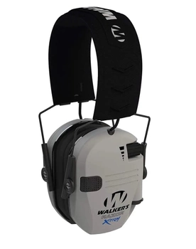 Активні тактичні навушники Walker's Razor X-TRM Digital з цифровою обробкою звуку та покращеними амбюшурами та оголів'ям, Сірий
