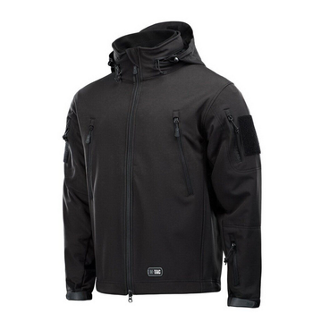 Куртка M-Tac Soft Shell с подстежкой Черный XL