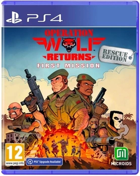 Gra na PlayStation 4 Operation Wolf First Mission (3701529504532)