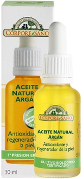 Арганова олія для обличчя Corpore Sano Aceite Natural Argan Bio 30 ml (8414002084340)