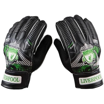 Воротарські футбольні рукавички із захистом пальців Latex Foam LIVERPOOL розмір 7 GGLF-LV