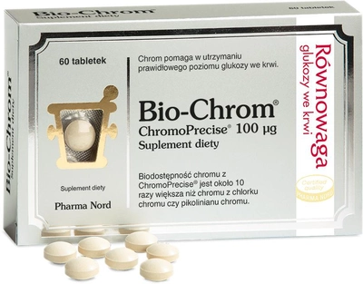 Біологічно активна добавка Pharma Nord Bio-Chrom 60 таблеток (5709976050204)